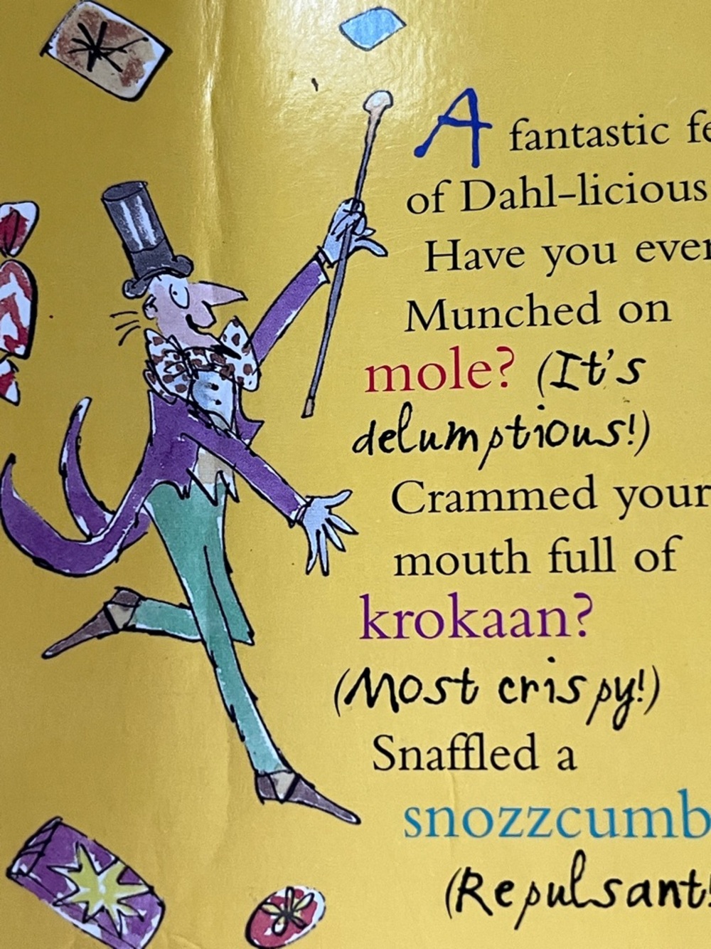 Vintage Roald Dahl's Incredible Chocolate Box Paperback Book - Picture 6 of 9